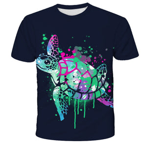 Turtle Short Sleeve T Shirt